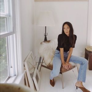 Club Monaco Mock Neck Tee